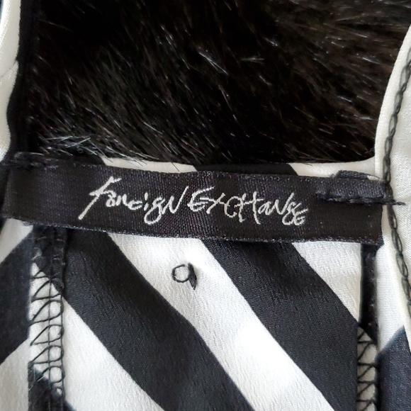 Foreign Exchange Striped T-back Tank Top - Picture 4 of 5